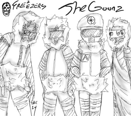 Goons: Brutes, Normal, High-Rank Division, Mechanical Division